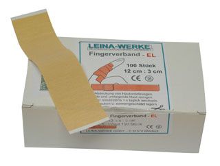 Fingerverband (100 Stück) 18 x 3 cm elastisch