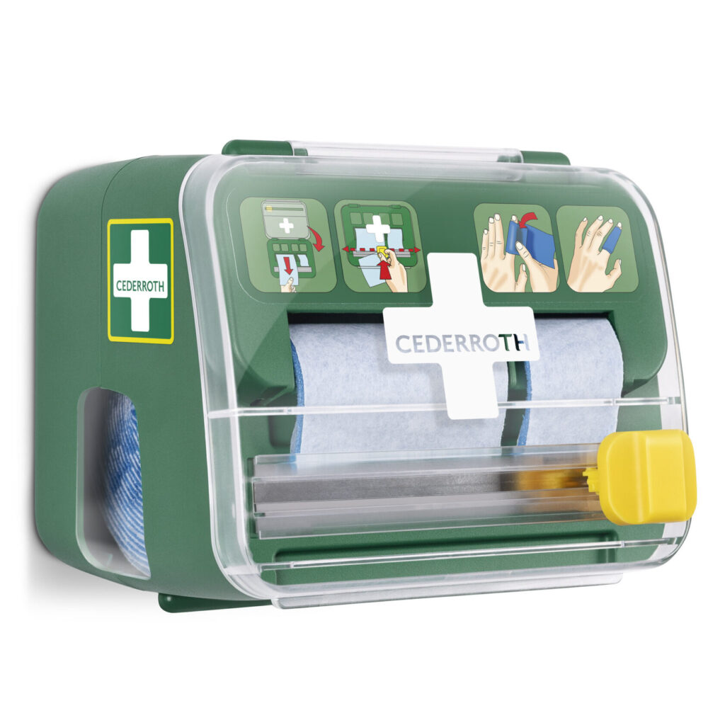 Cederroth Verbandspender 2 in 1 gefüllt